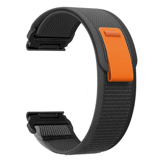 Garmin Fenix/Quatix/Instinct/Descent etc. Nylon Watch Strap - Grey