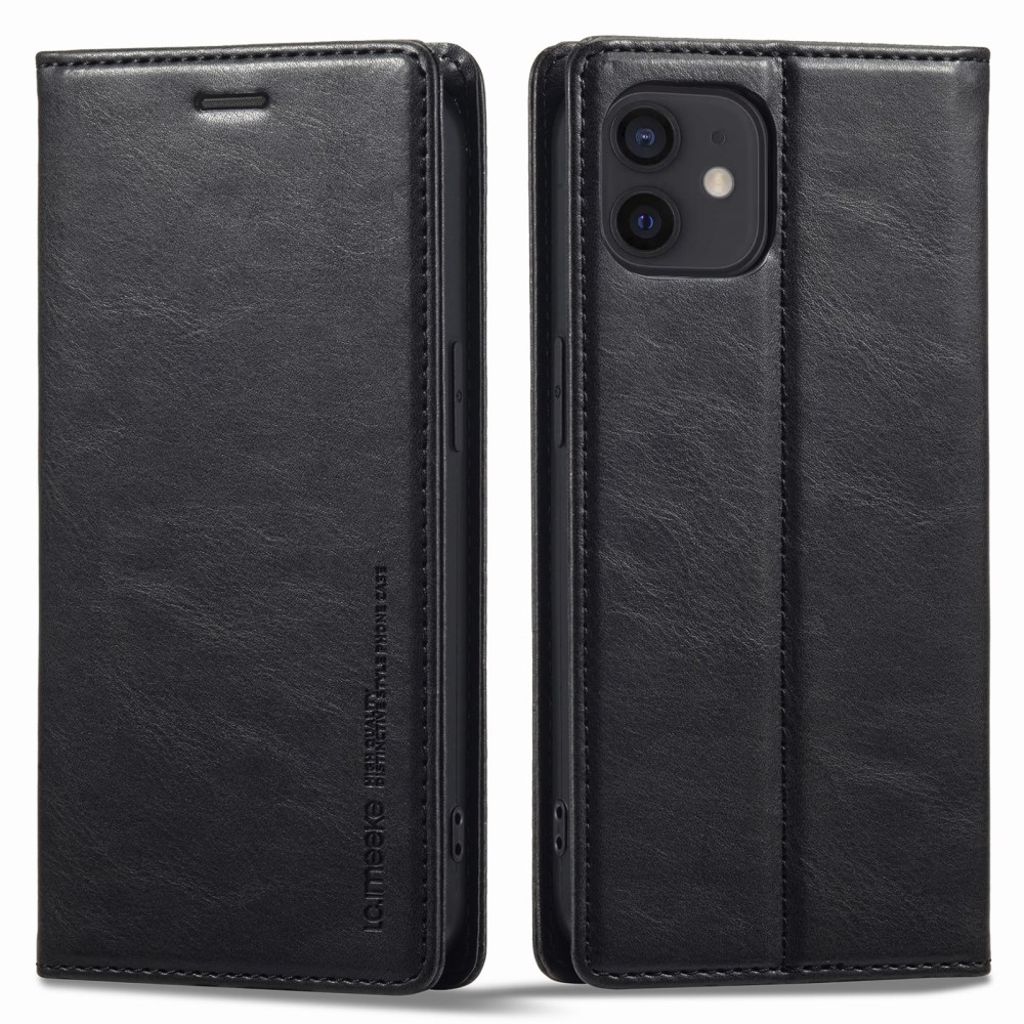 LC.IMEEKE iPhone 12 Mini Wallet Fodral - Black