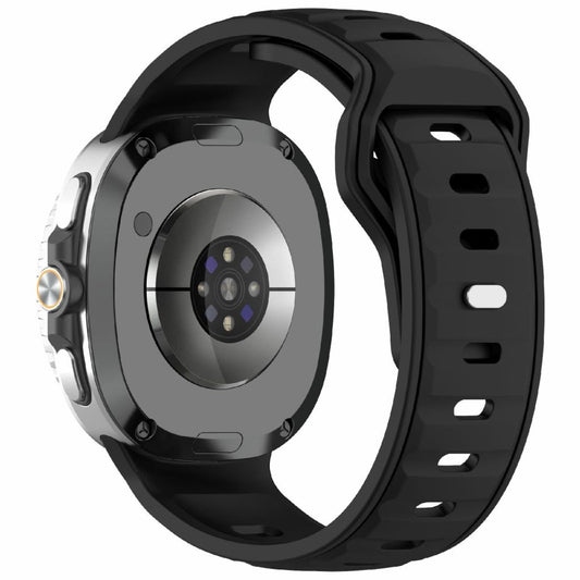 Samsung Galaxy Watch8 40mm etc. Watch Strap in Silicone - Black