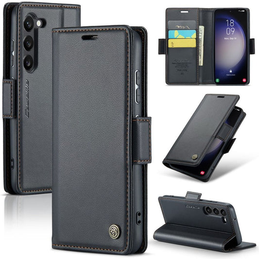 CASEME 013 Samsung Galaxy S24 Wallet Cover - Svart