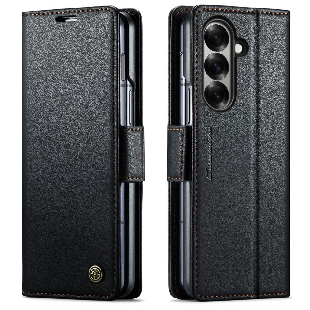 CASEME Samsung Galaxy Z Fold7 5G fodral with RFID Blocking – svart