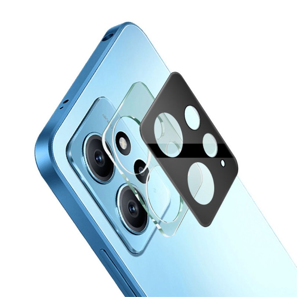IMAK Xiaomi Redmi Note 12 4G Camera Lens Protector - svart
