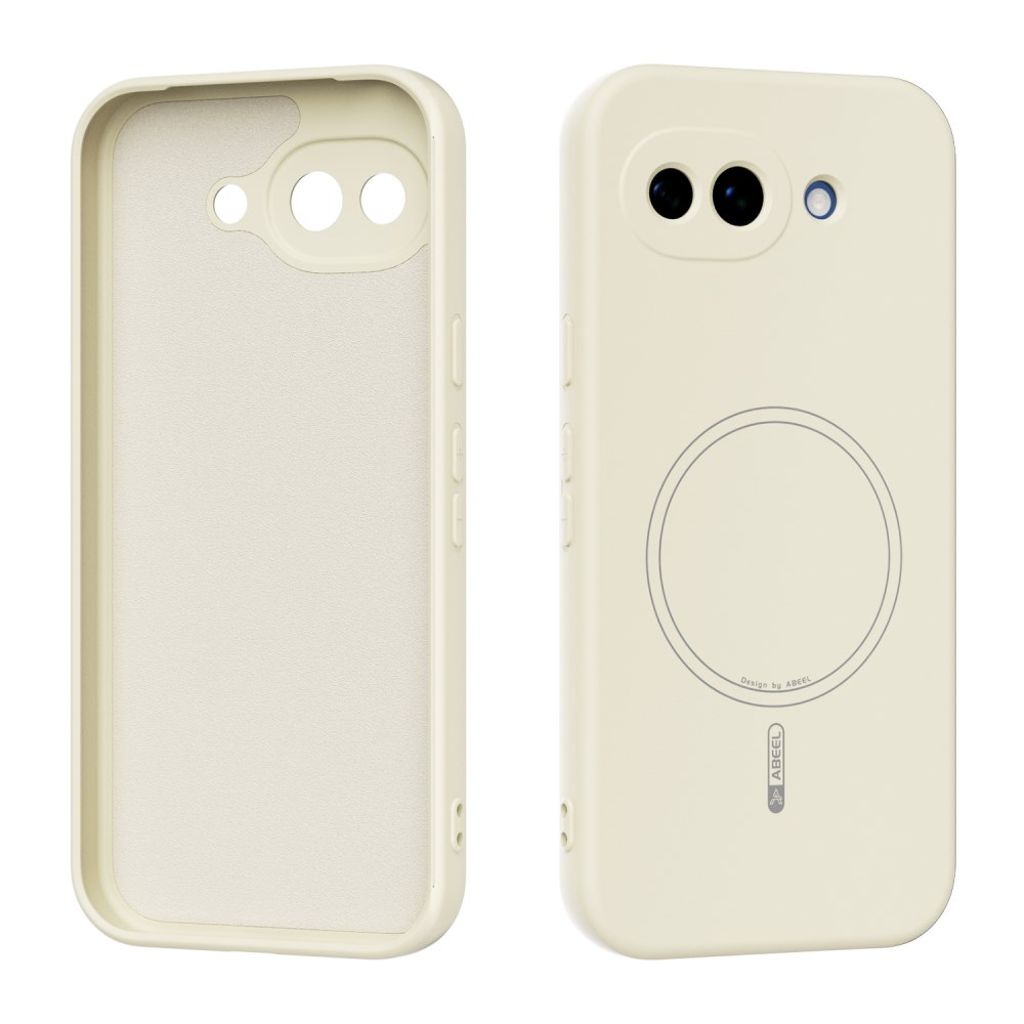 ABEEL Google Pixel 10a MagSafe Compatible Silicone skal – Beige