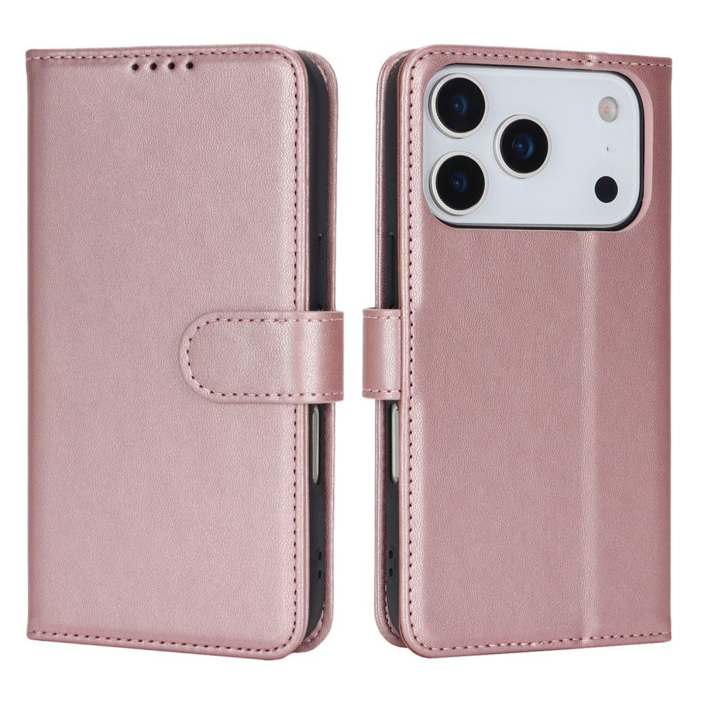 iPhone 17 Pro Max Fodral with Stand - Rose Gold