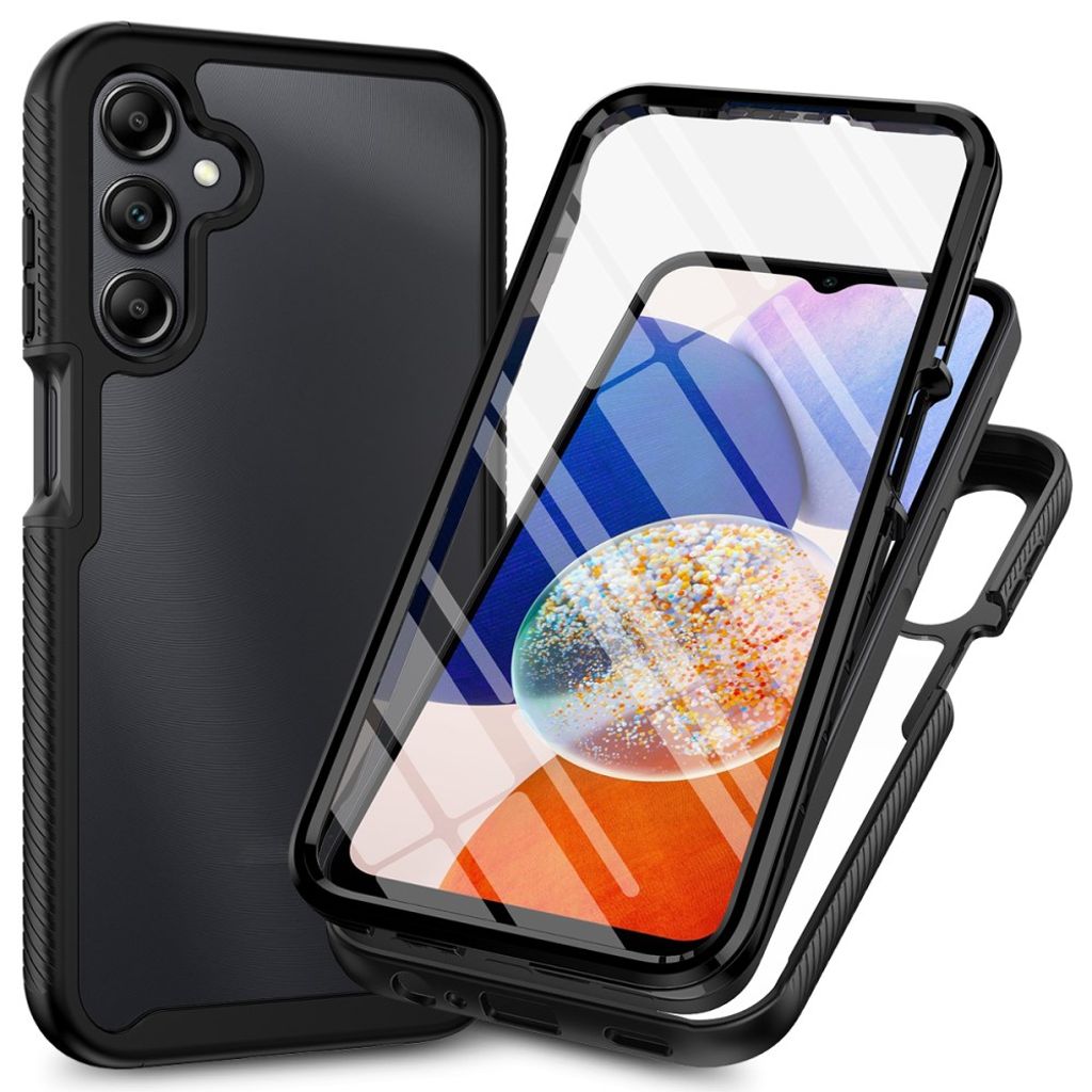 Samsung Galaxy A16 skal with skärmskydd – svart