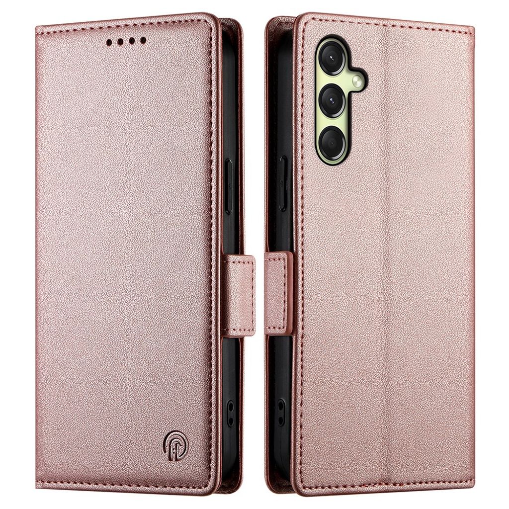 Samsung Galaxy A26 5G Phone fodral with kortfack - roséguld