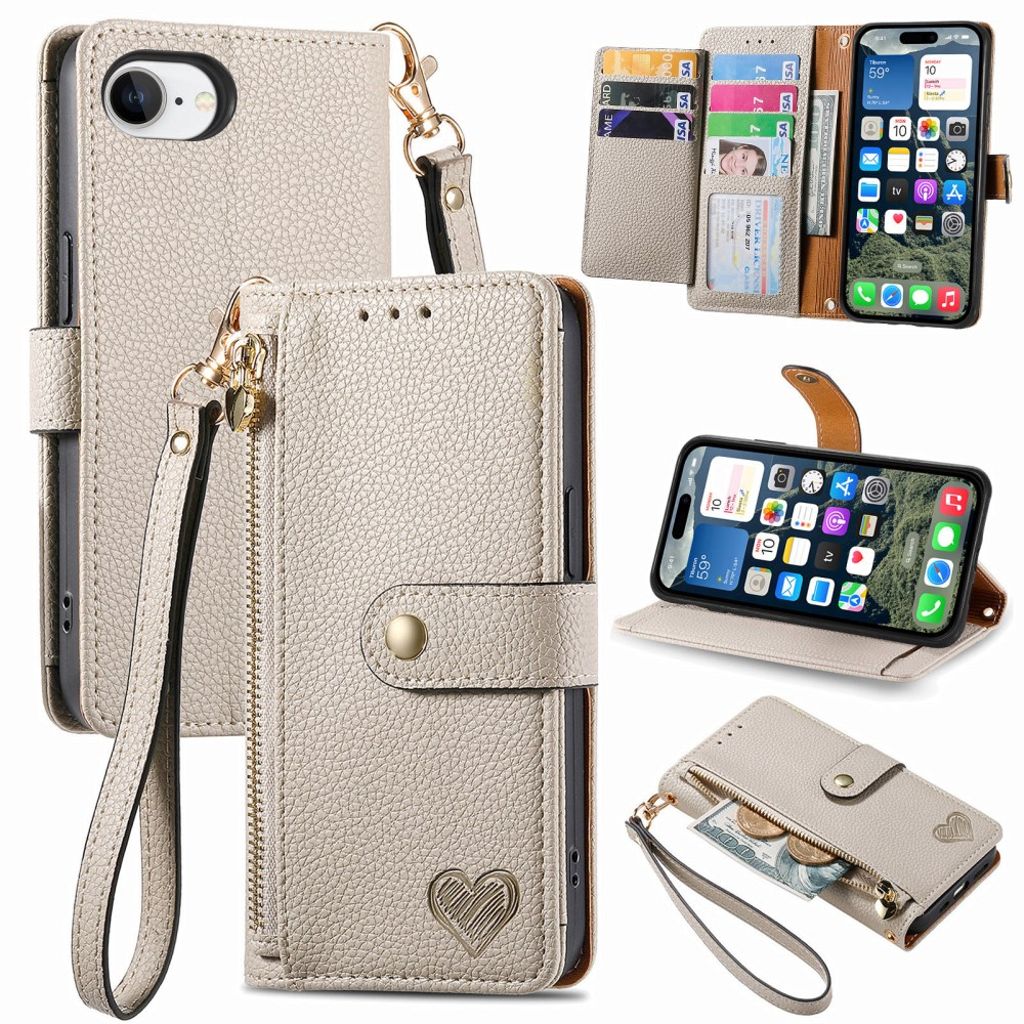 iPhone 17e/16e Wallet Fodral - Green
