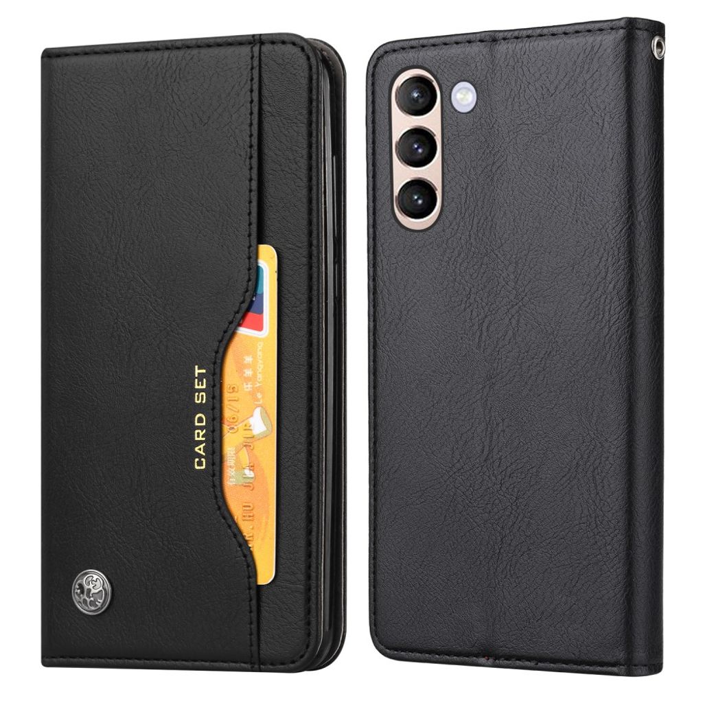 Samsung Galaxy S24 plånboksfodral – svart