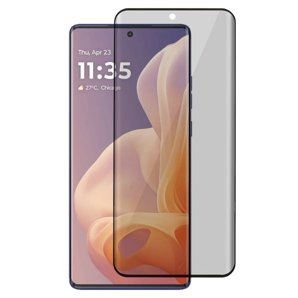 Motorola Moto G85 / S50 Neo 5G sekretess skärmskydd in härdat glas