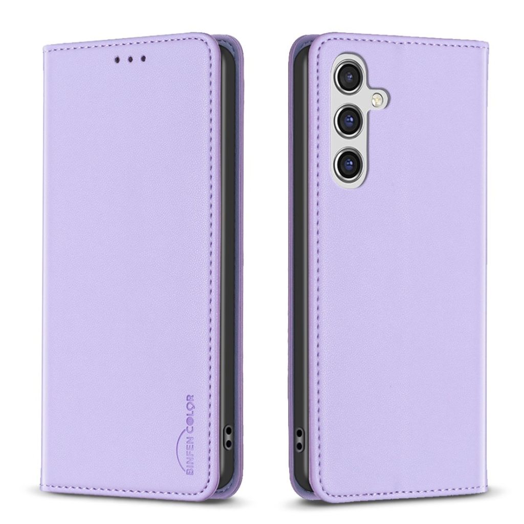 BINFEN COLOR Samsung Galaxy S25 FE Cover with Stand - Purple
