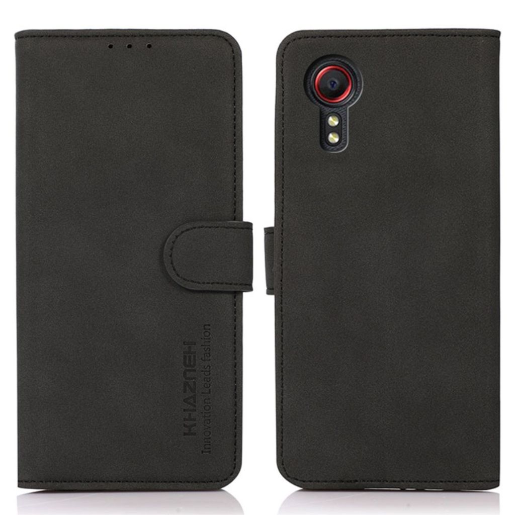 KHAZNEH Samsung Galaxy Xcover 7 plånboksfodral – svart