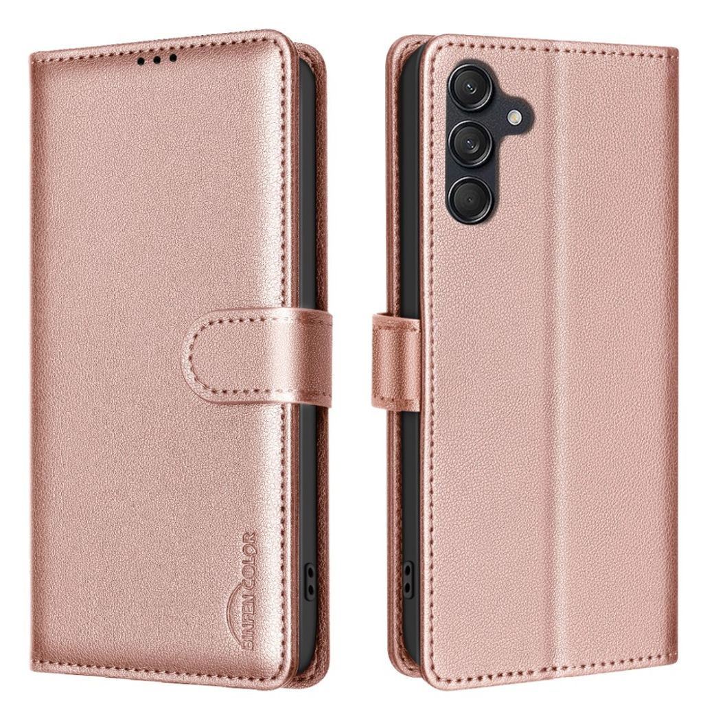 BINFEN COLOR Samsung Galaxy S25 FE fodral - roséguld