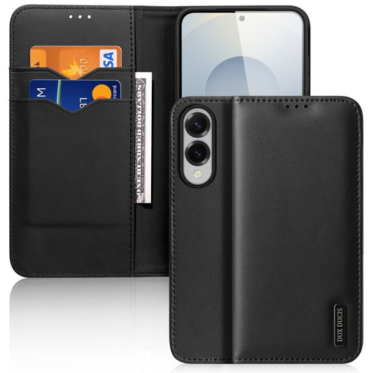 DUX DUCIS Samsung Galaxy S25 Edge Cover with Wallet - Black