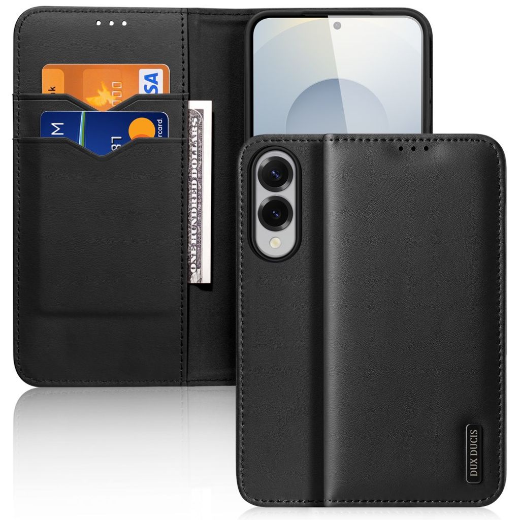 DUX DUCIS Samsung Galaxy S25 Edge fodral with Wallet – svart