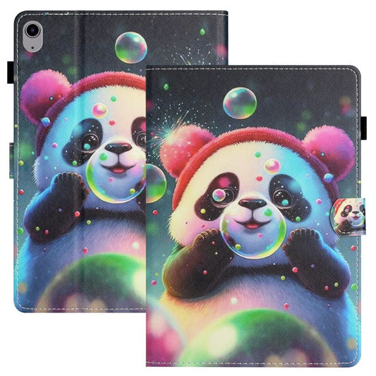 iPad 10.9" 2022 / iPad 11" 2025 Cover med tryck - Panda
