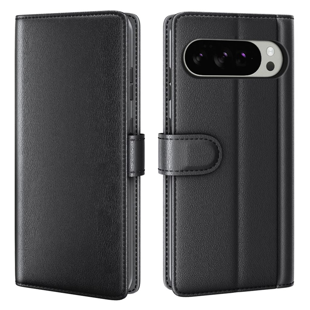 Google Pixel 10 Pro XL plånboksfodral – svart