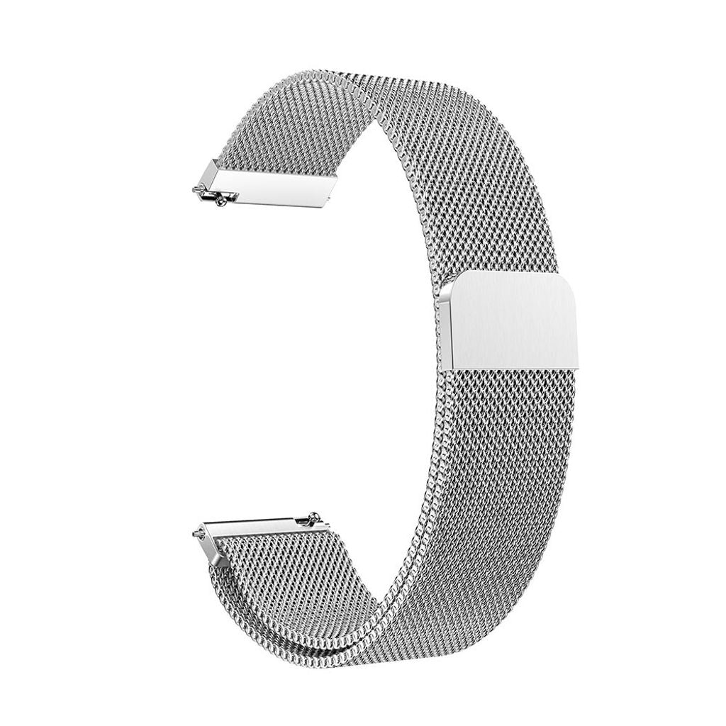 Samsung Gear S2 Classic/Watch Active etc. Milanese Watch Strap - Silver