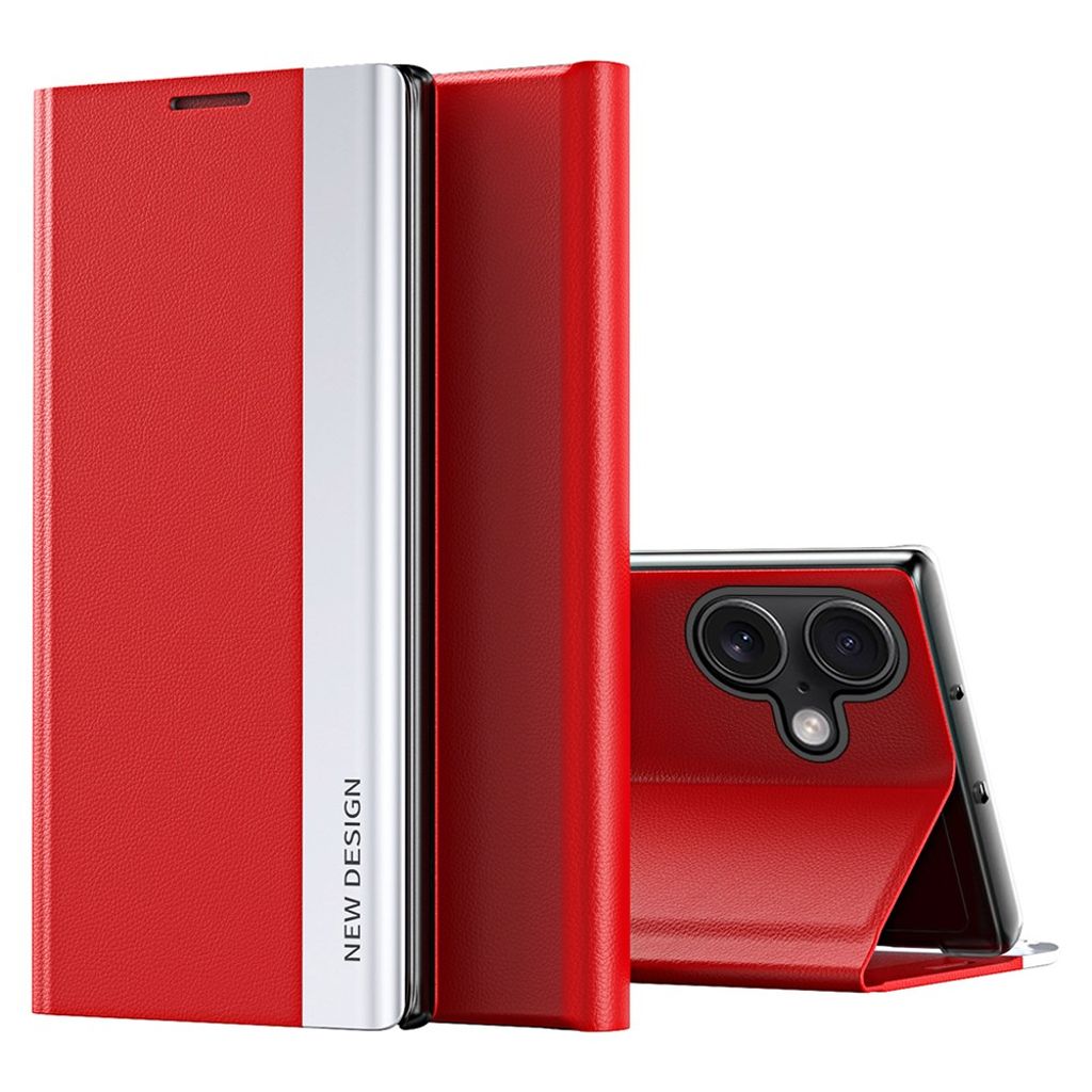 iPhone 16 Plus Case with Stand - Red