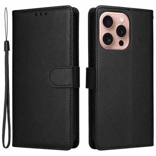 iPhone 16 Pro wallet cover - Black