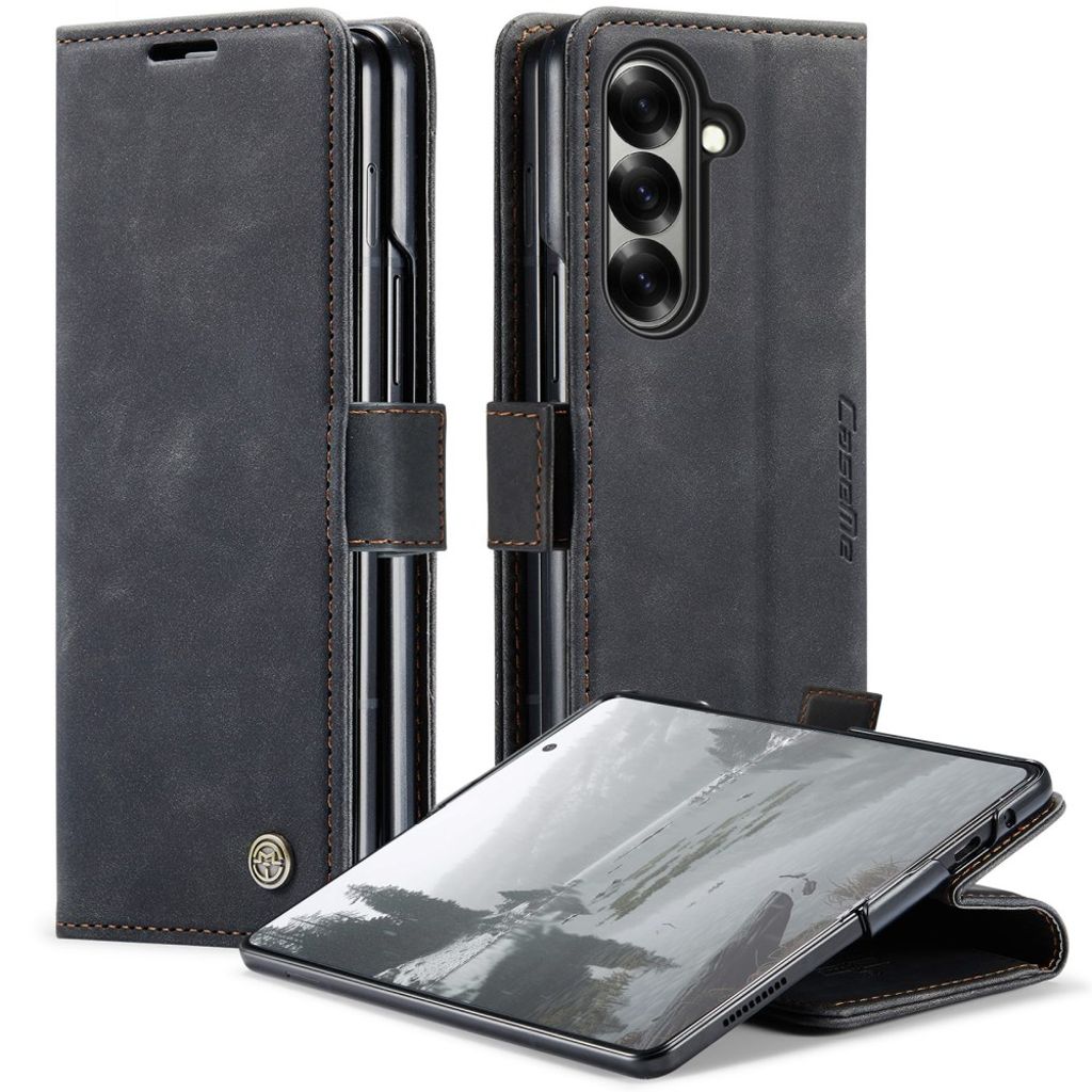 CASEME Samsung Galaxy Z Fold7 5G plånboksfodral – svart