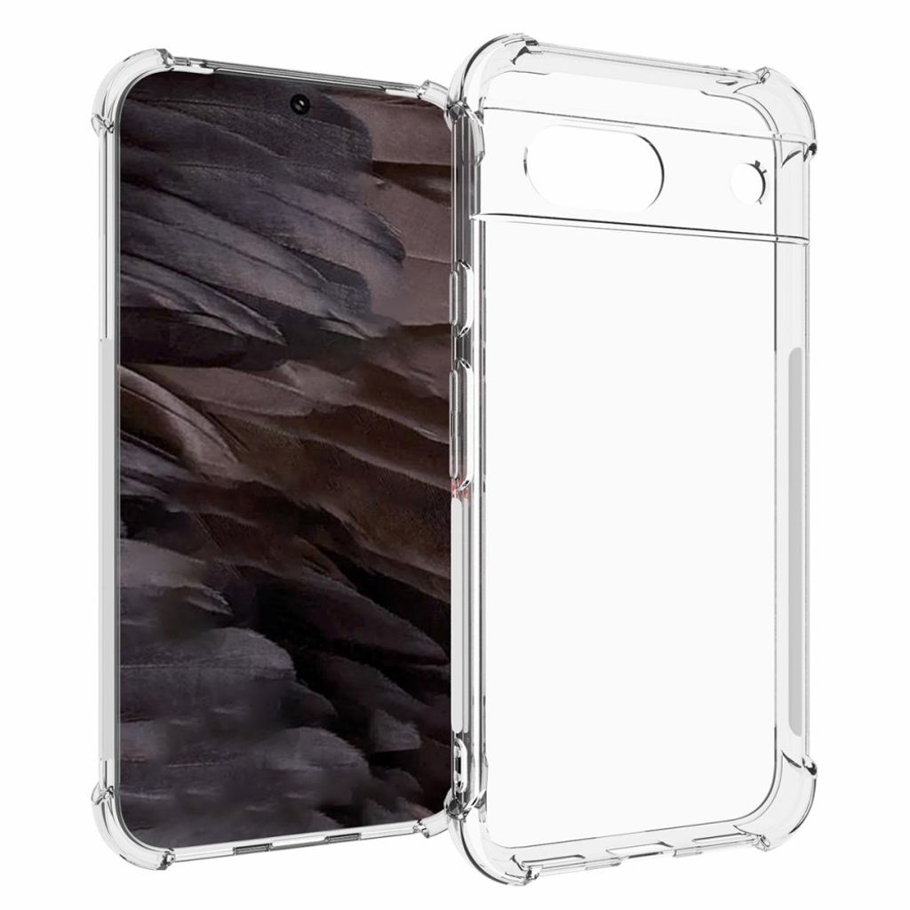 Google Pixel 8A Bumper skal – Transparent