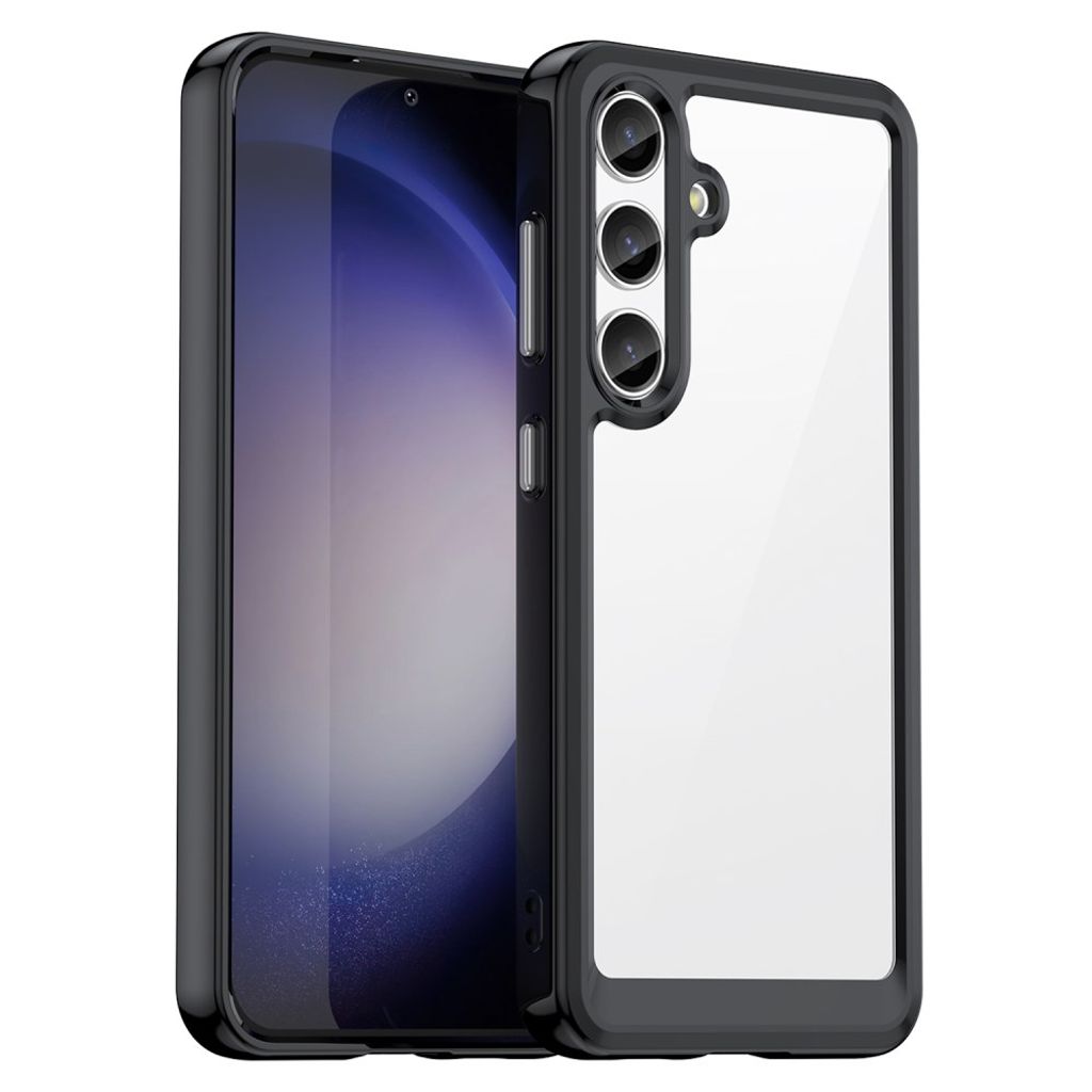 Samsung Galaxy S24 Case with frame protection - Black