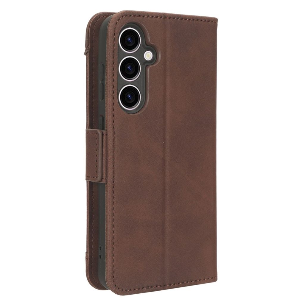 Samsung Galaxy S23 FE plånboksfodral – brun