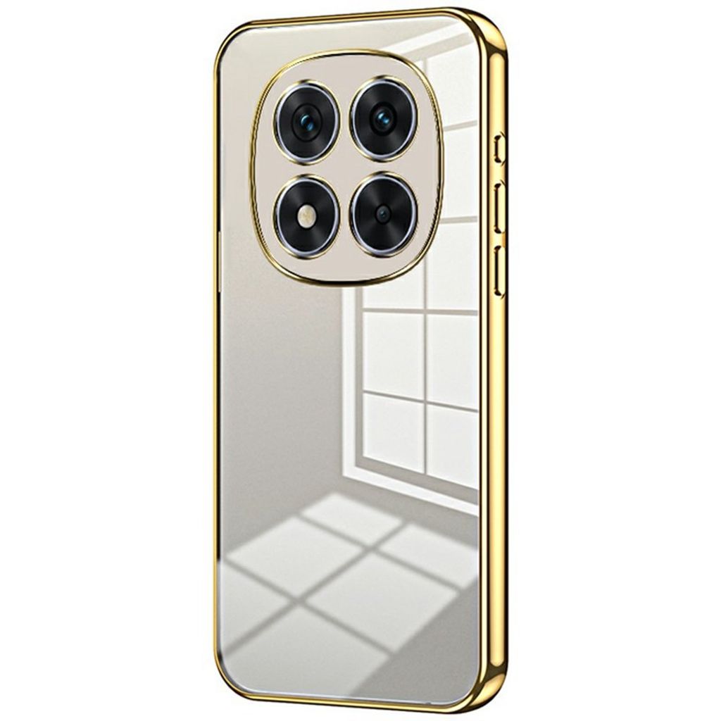 Xiaomi Redmi Note 14 Pro 5G skal with electroplating frame – guld