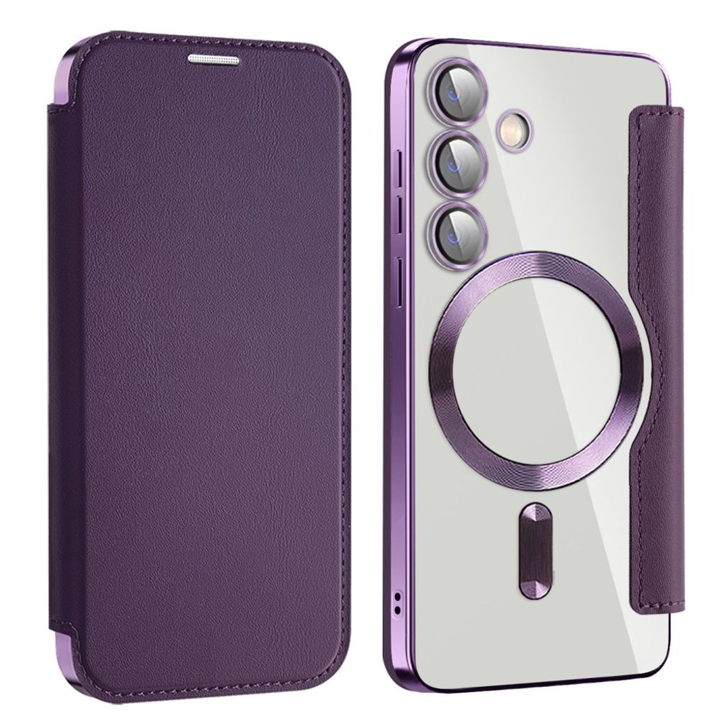 Samsung Galaxy S24 Plus MagSafe fodral – Lila