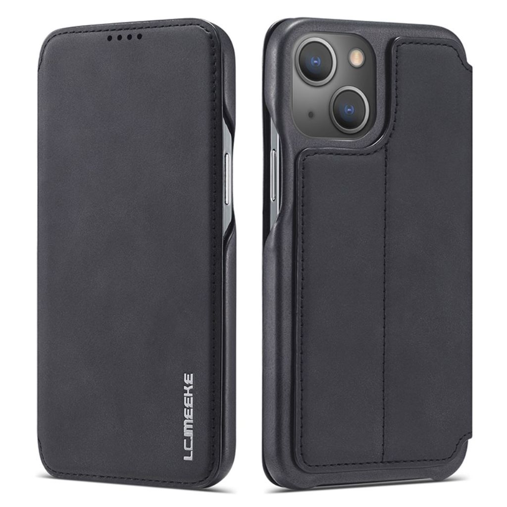LC.IMEEKE iPhone 15 Plus Fodral with Stand - Black
