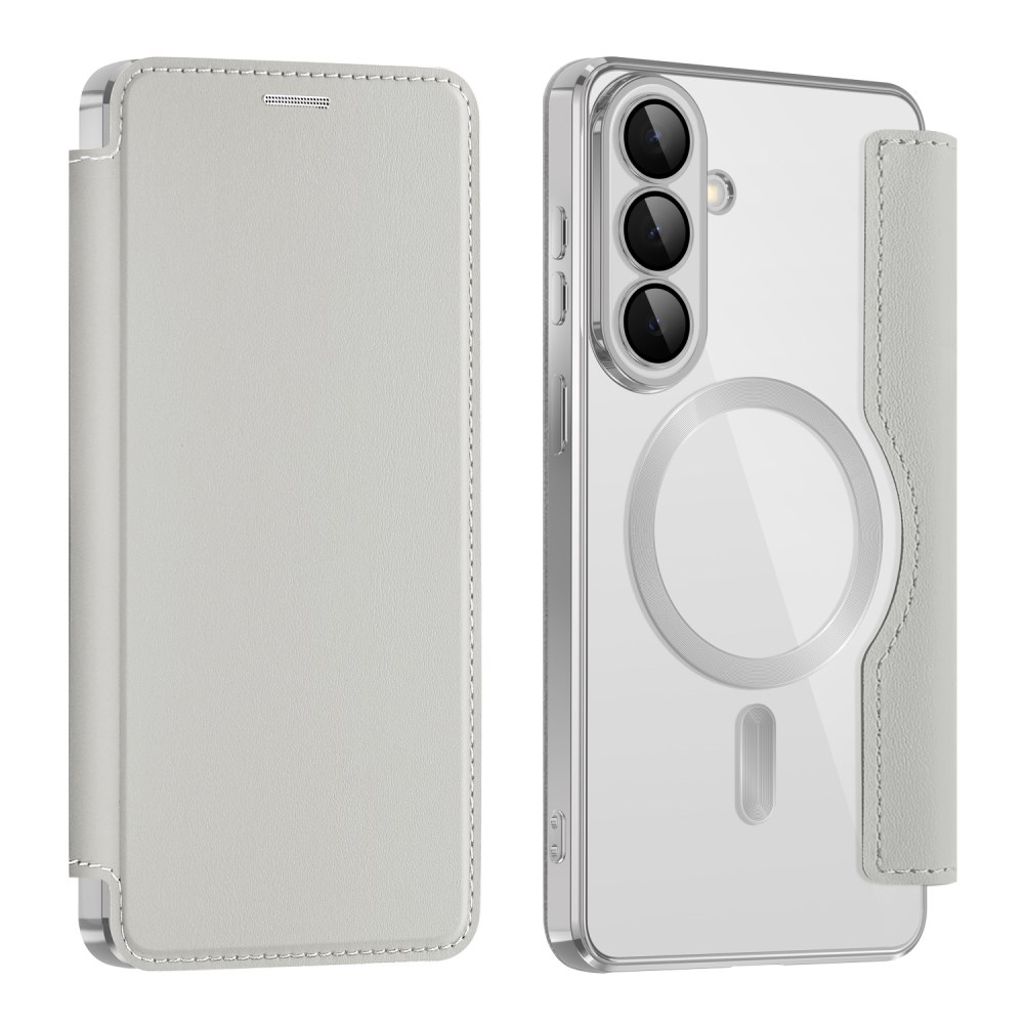 Samsung Galaxy S26 RFID Blocking plånboksfodral – Titanium grå
