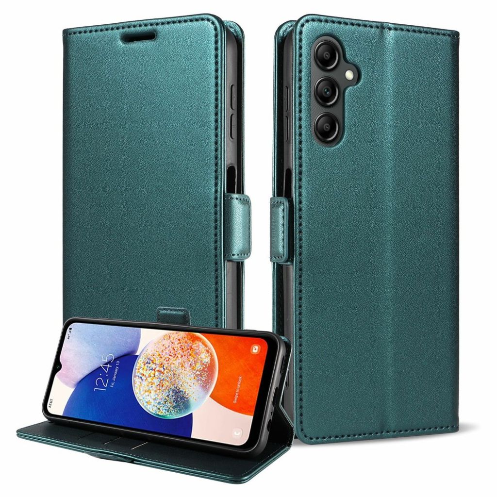 Samsung Galaxy A37 5G plånboksfodral RFID Blocking – Dark grön