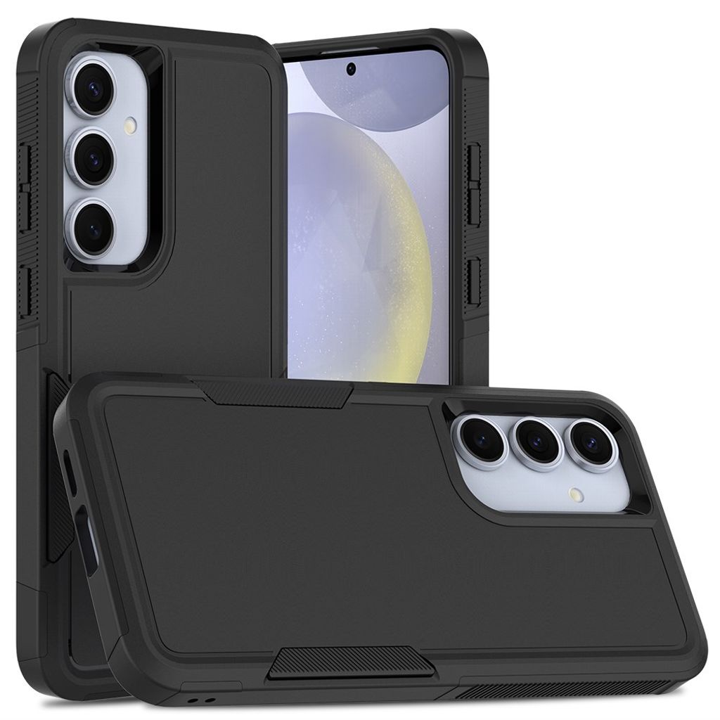 Samsung Galaxy S25 Plus Shockproof Case - Black