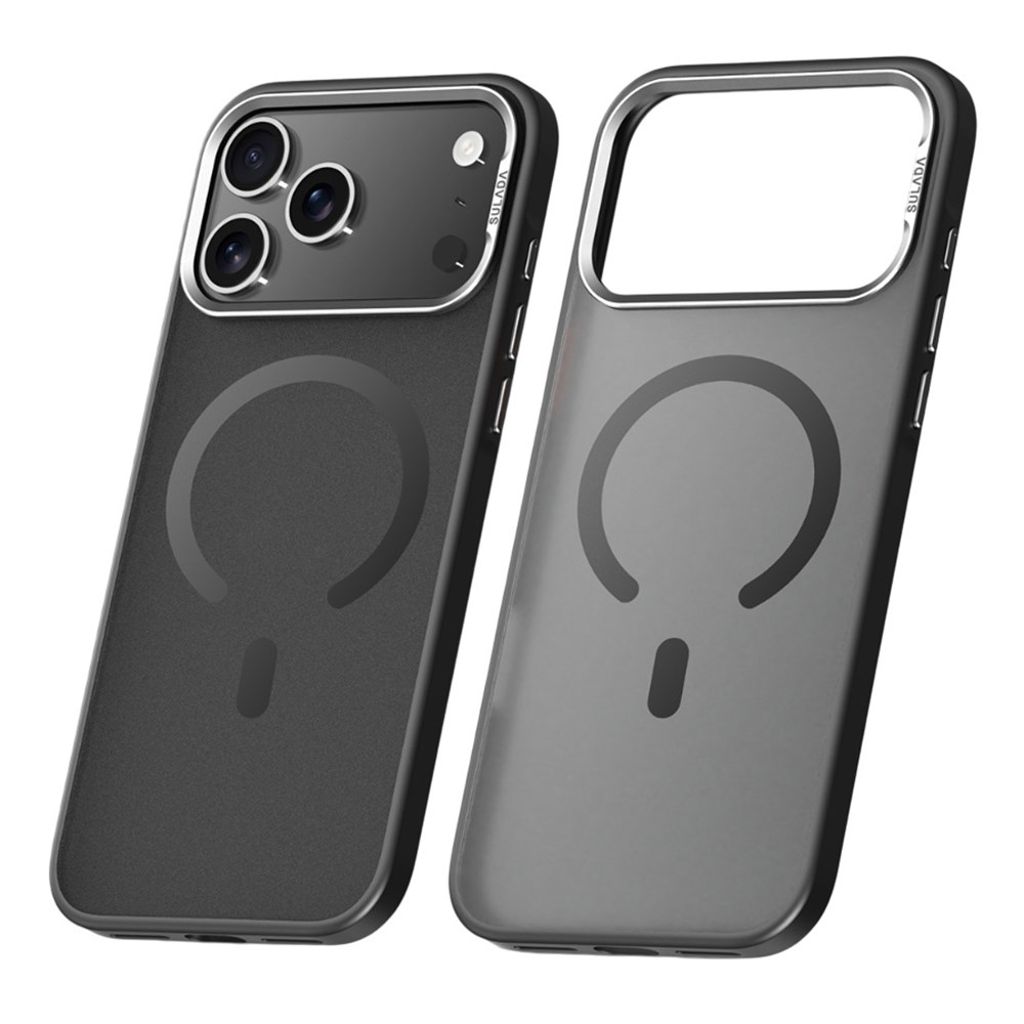 SULADA iPhone 17 Pro MagSafe skal PC+TPU – svart