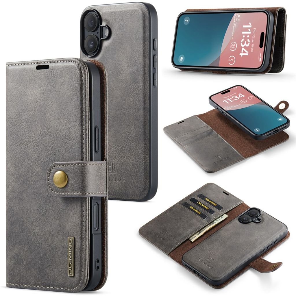 DG.MING iPhone 16 Plus cover - Gray