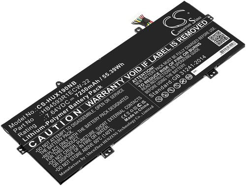 Battery for Huawei MateBook X Pro 2020 etc