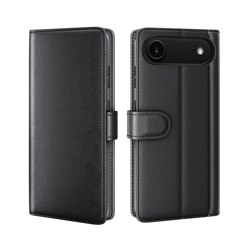 iPhone Air Phone cover in leather - Black