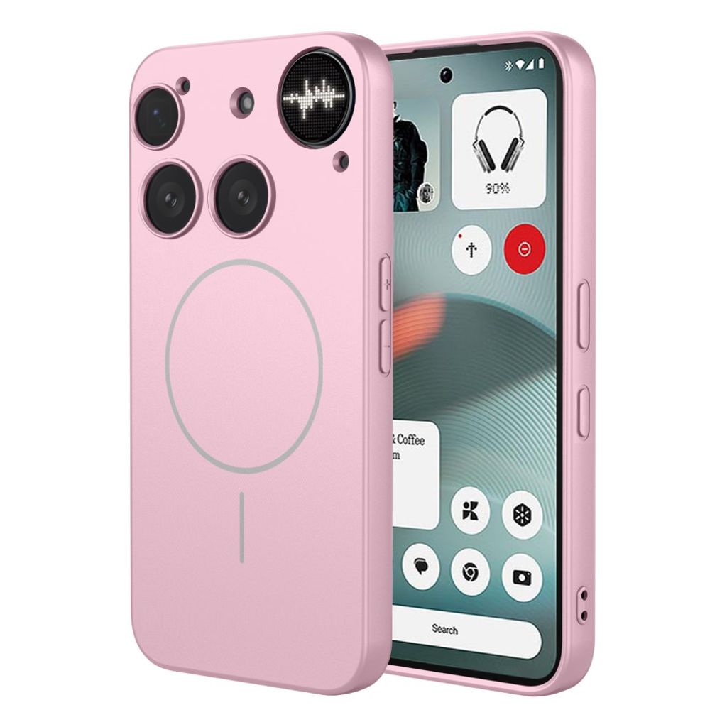 Nothing Phone (3) 5G MagSafe Compatible TPU skal – rosa
