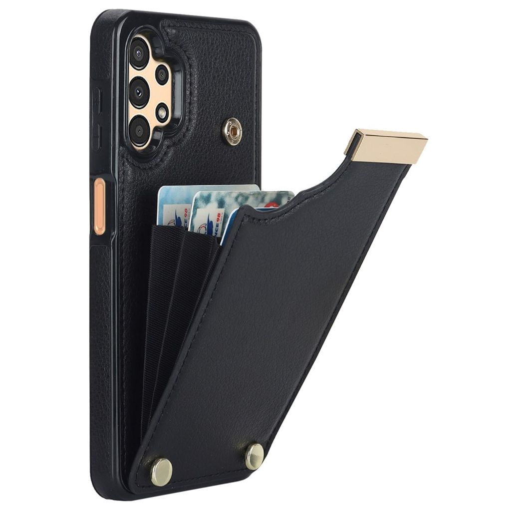 Samsung Galaxy A13 5G Case with Card Holder - Black