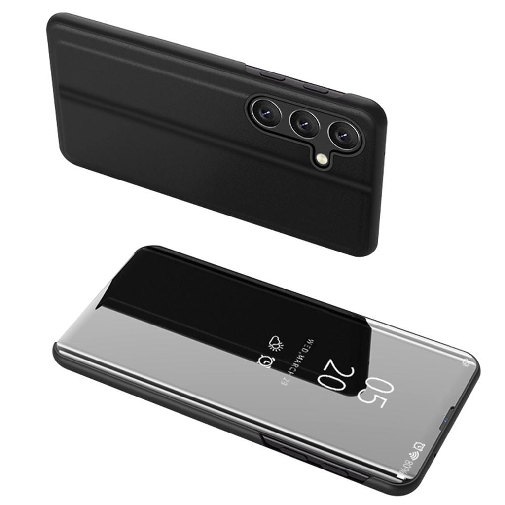 Samsung Galaxy S25 FE fodral with stativ – svart