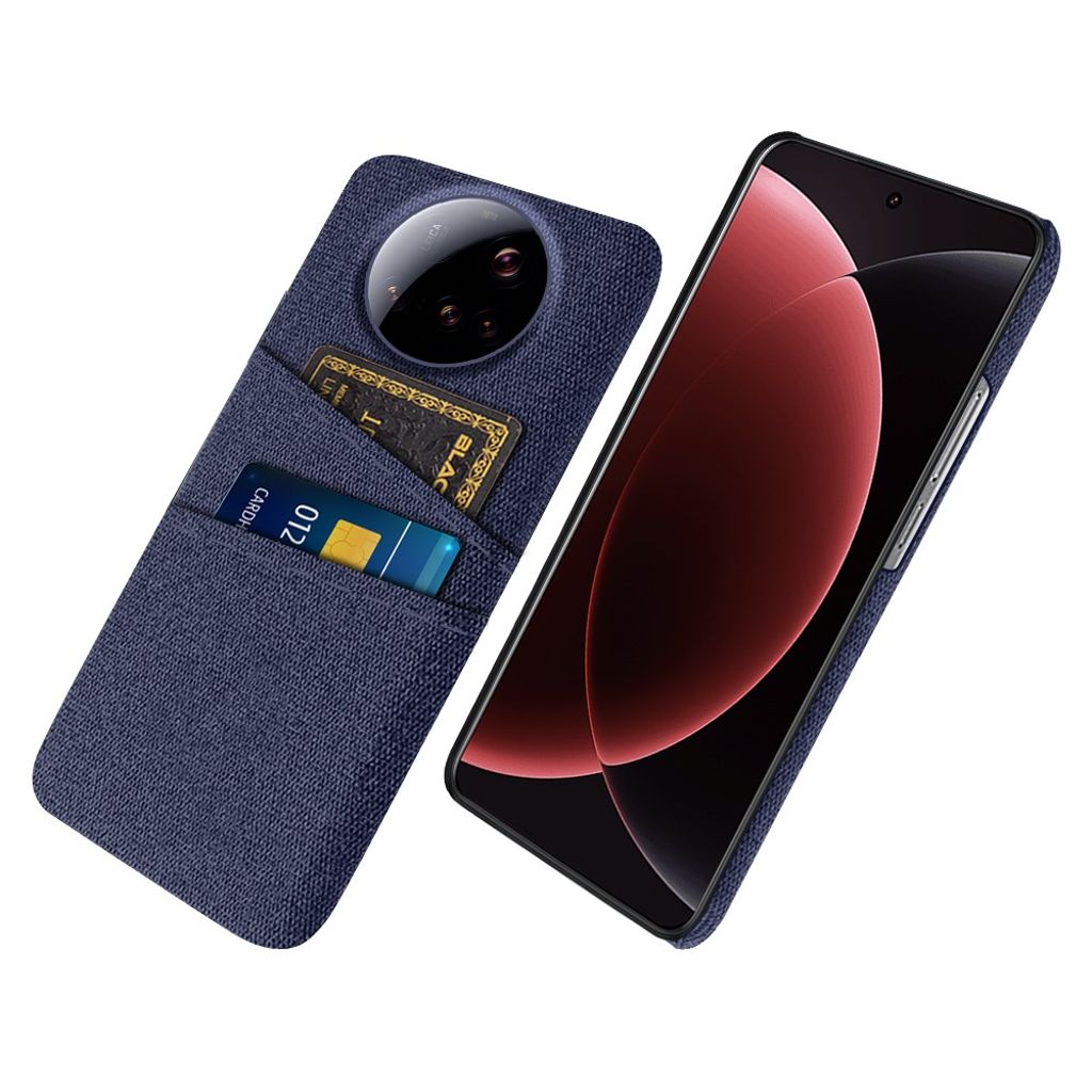 Xiaomi 15 Ultra skal with kortfack – blå