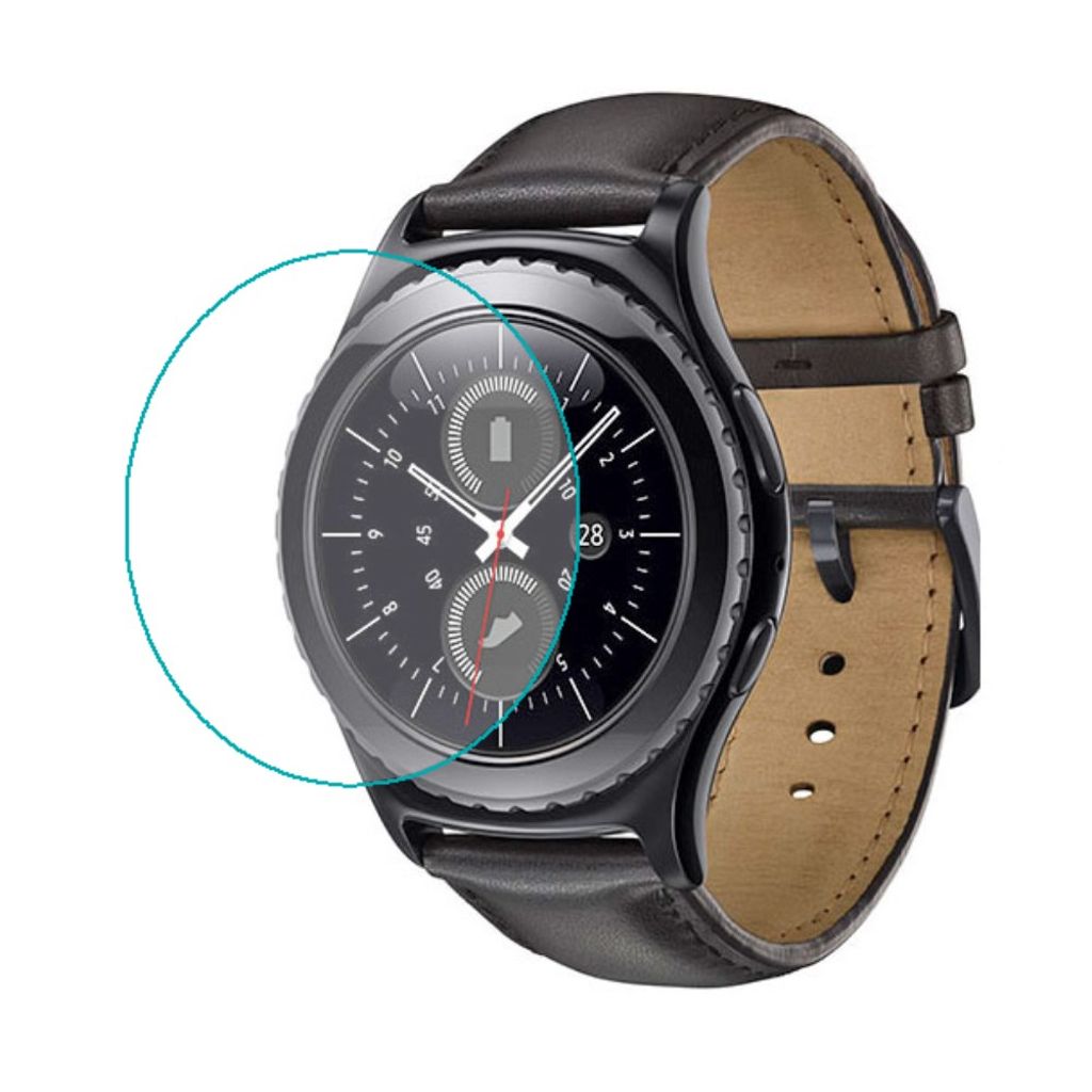 Samsung Gear S2 Classic Screen Protector Tempered Glass – Transparent