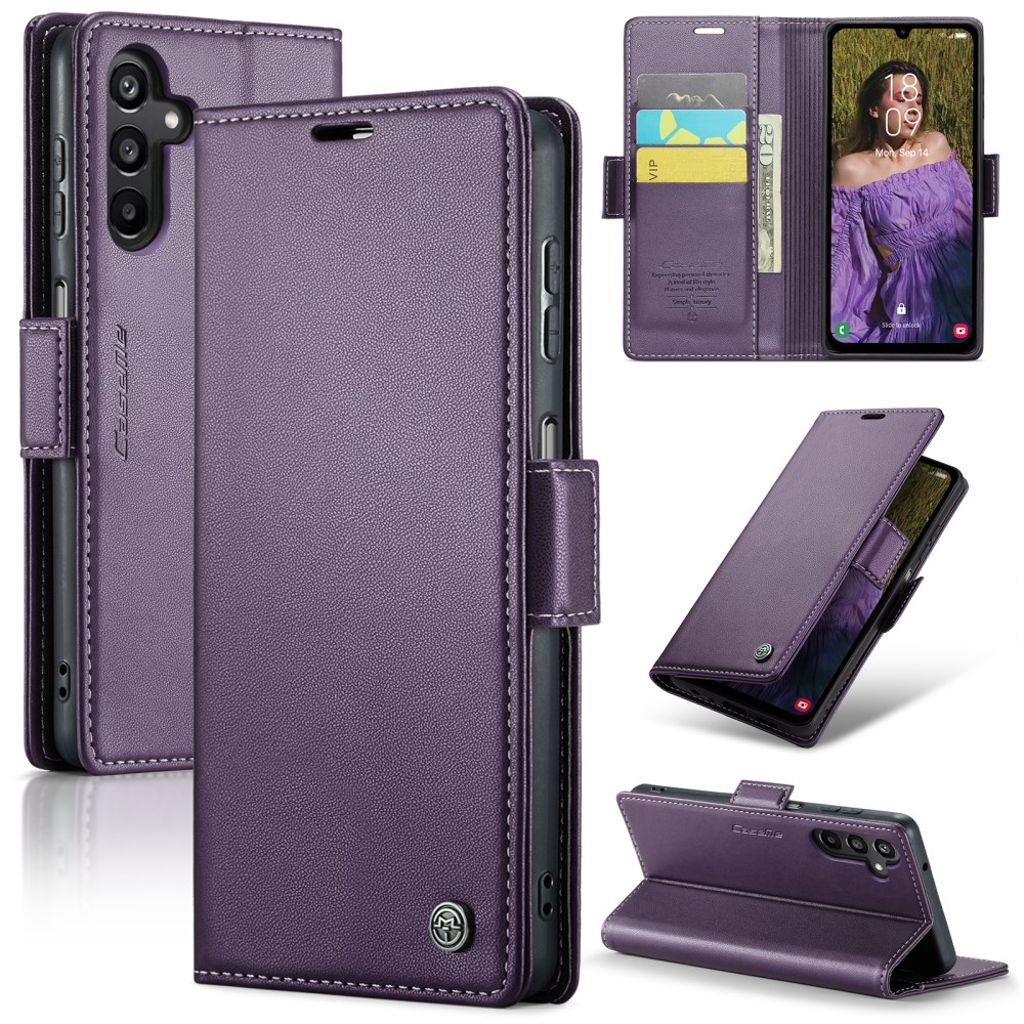 CASEME Samsung Galaxy A16 plånboksfodral – lila
