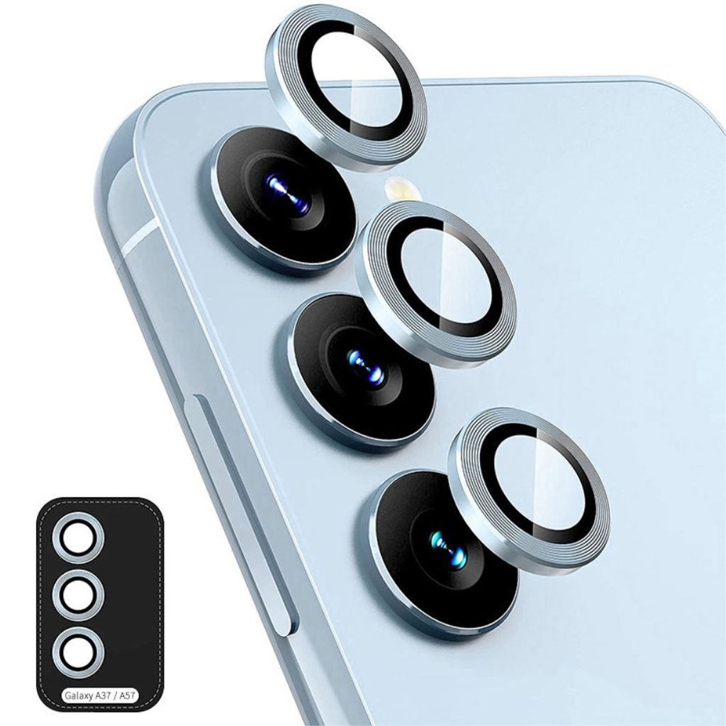 ENKAY Hat-Prince Samsung Galaxy A57/A37 5G Camera Lens Protector – blå
