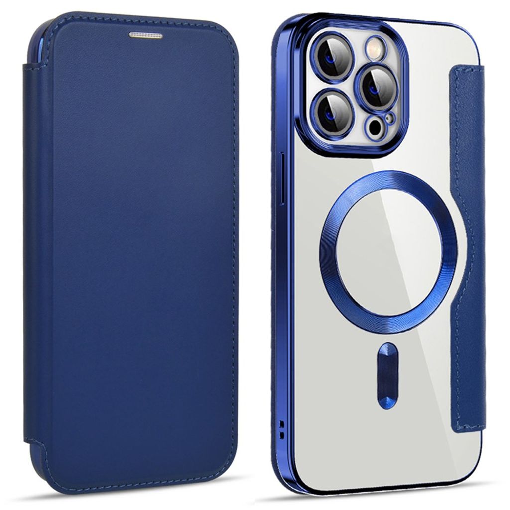 iPhone 14 Pro Max MagSafe Wallet Cover RFID Blocking - Sapphire