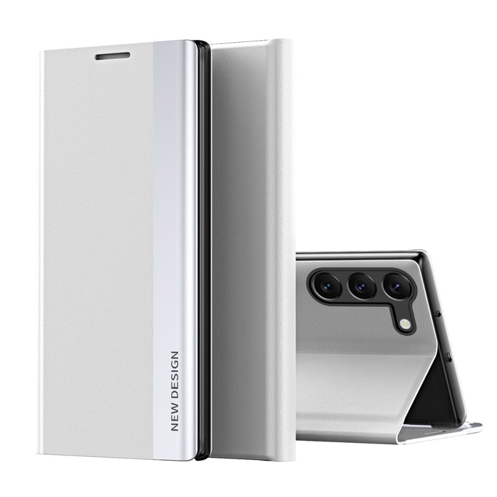Samsung Galaxy S24 Plus Case with Electroplating - White
