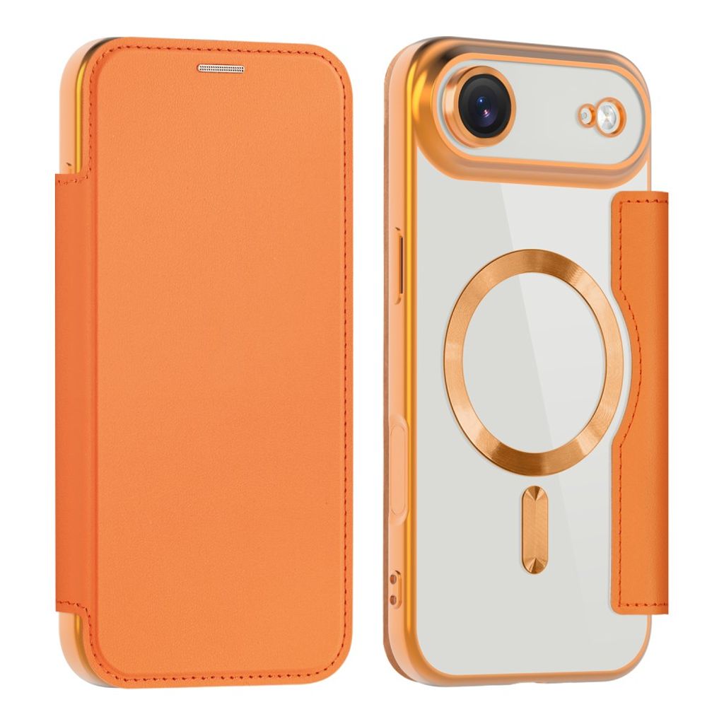 iPhone Air MagSafe RFID Blocking Wallet Fodral - Orange