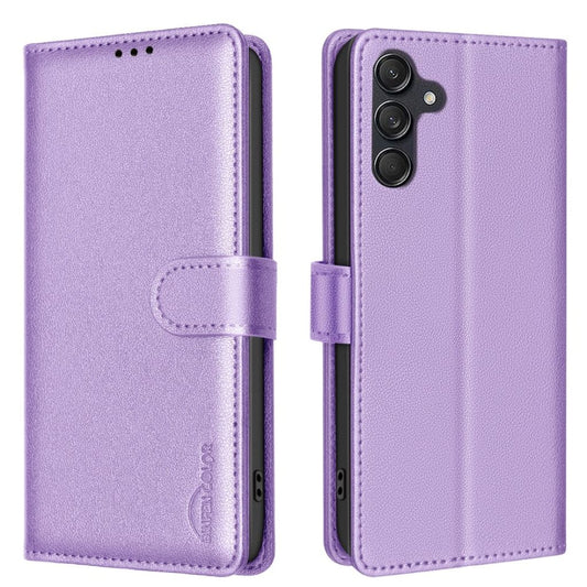 BINFEN COLOR Samsung Galaxy S25 Plus / S24 Plus Wallet Cover - Purple