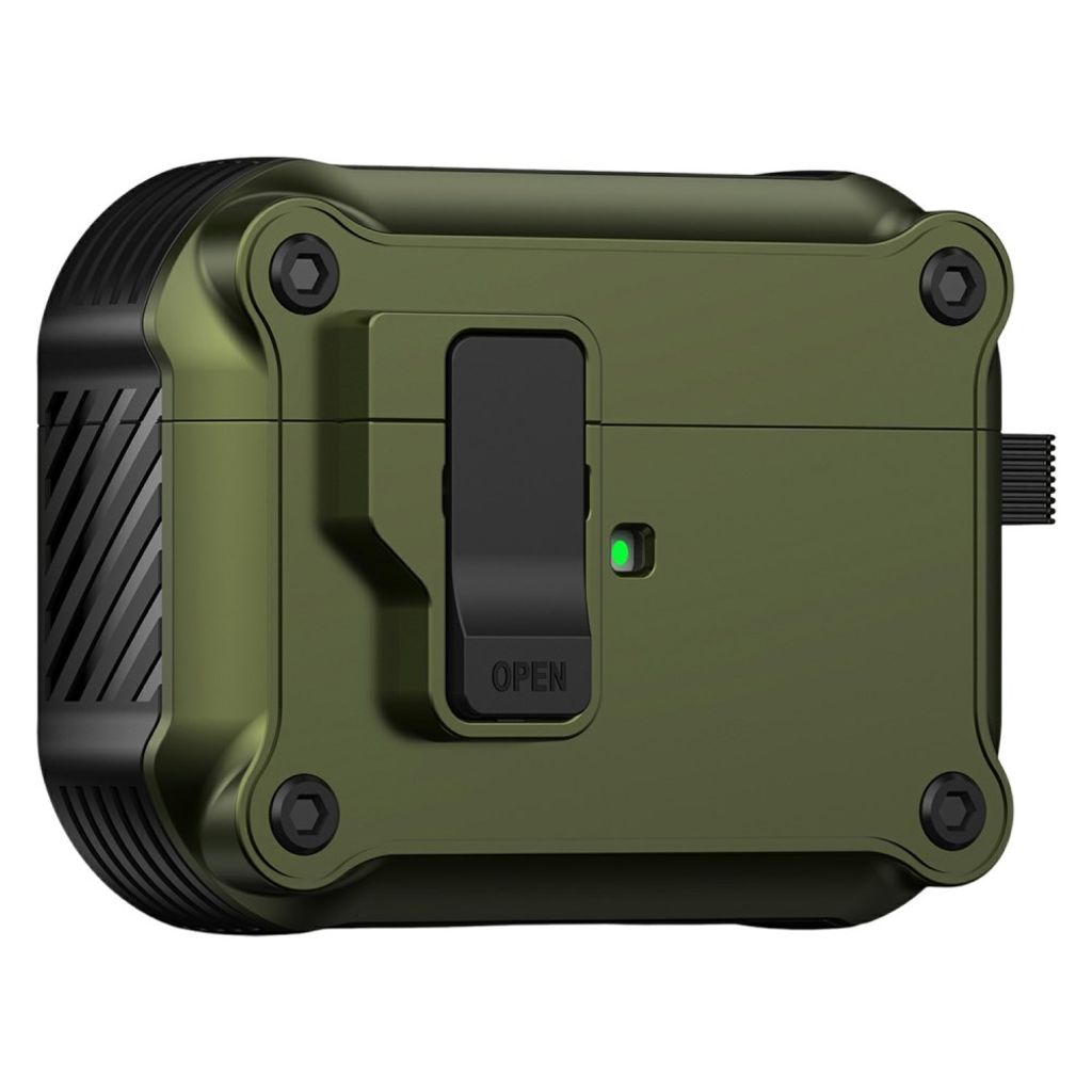 Apple AirPods Pro 3 Case with Carabiner - Dark Green