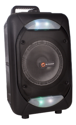 N-GEAR FLASH 610 bärbar högtalare, 100W, Powerbank-funktion, svart